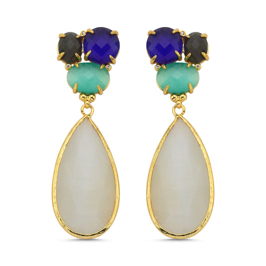 Judy teardrop earrings - Earrings