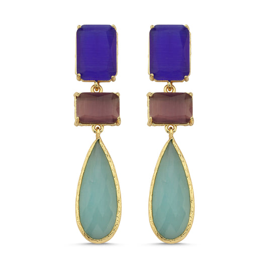 Linda drop earrings - Earrings