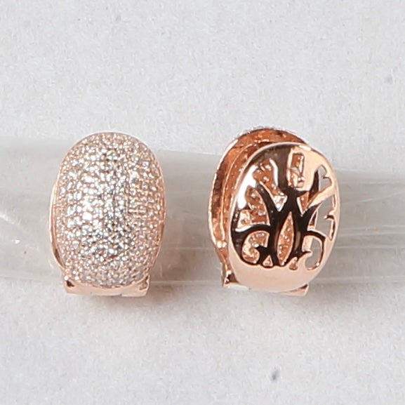 Sparkly 925 Silver Earrings