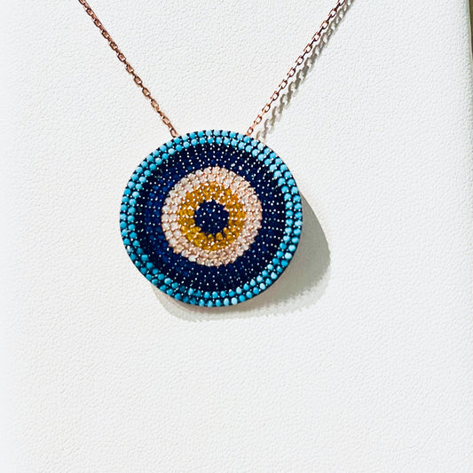 925 Silver Evil Eye Necklace 9