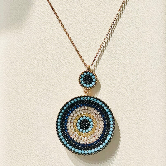 925 Silver Evil Eye Necklace 7