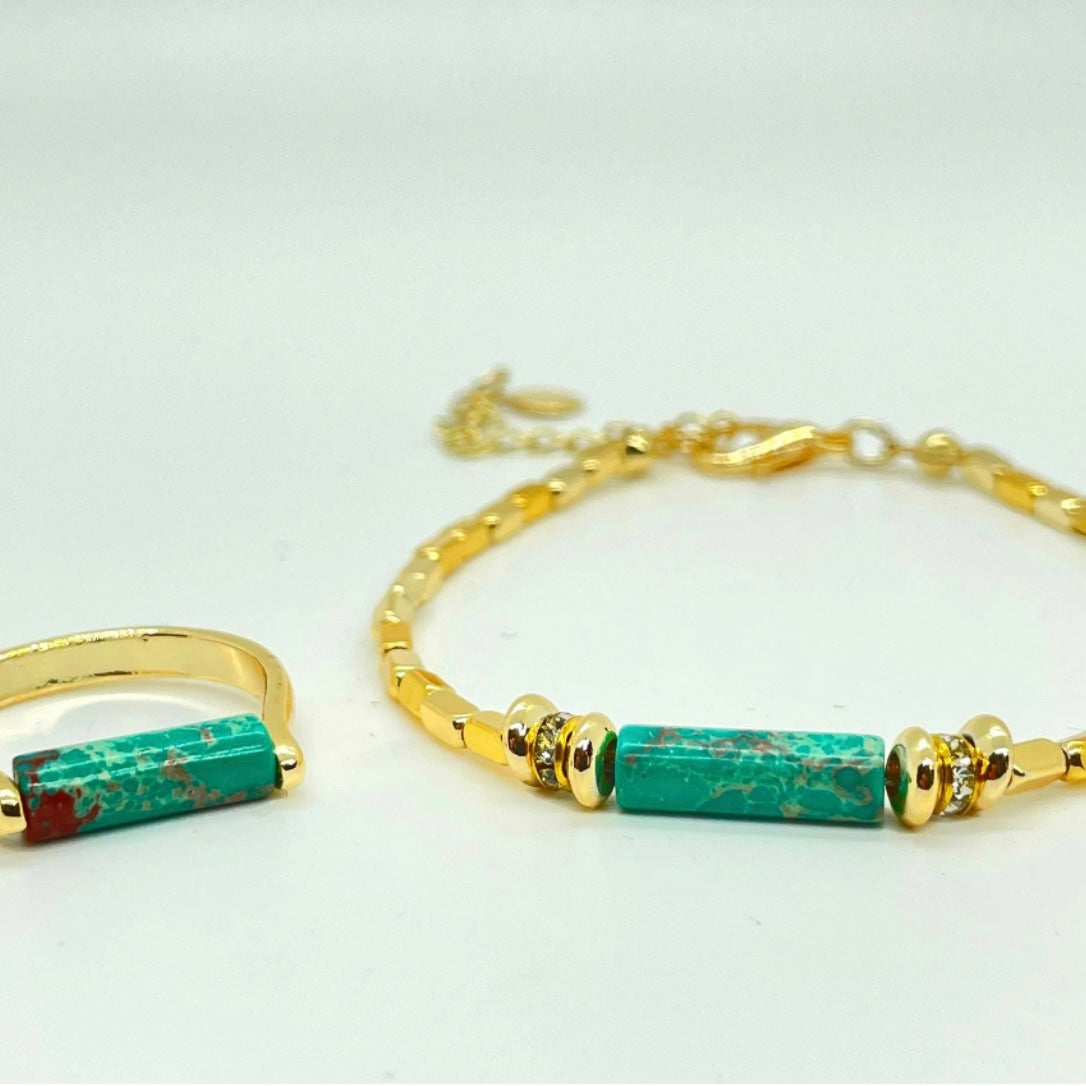 Bracelet +Ring Set