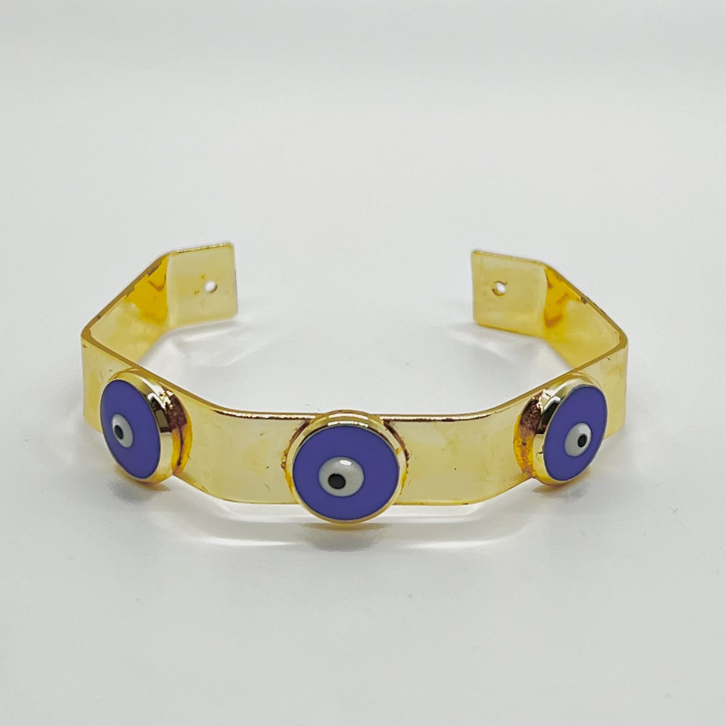 Hexa Evil Eye Cuff Bracelet