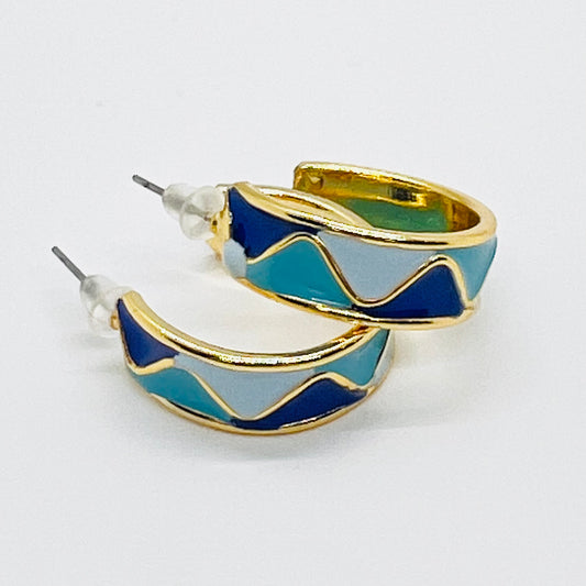 Blue Lina Earrings
