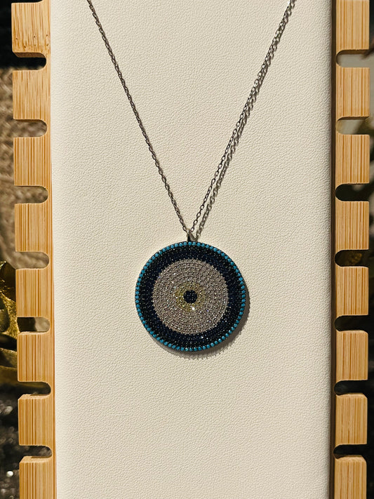 925 Silver Evil Eye Necklace 5