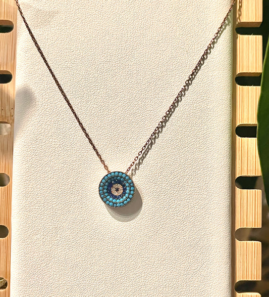 925 Silver Evil Eye Necklace 8