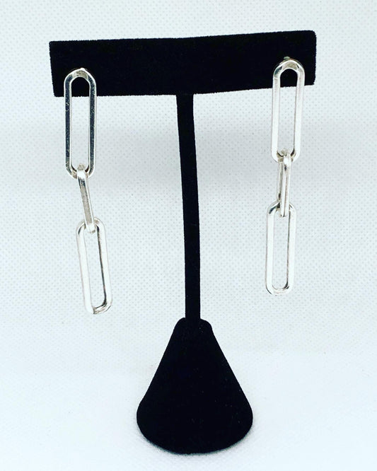 Chained earrings
