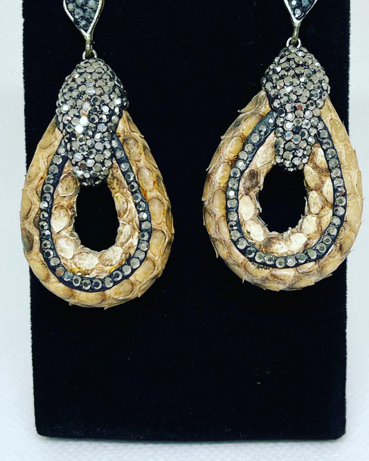 snakeskin Earrings