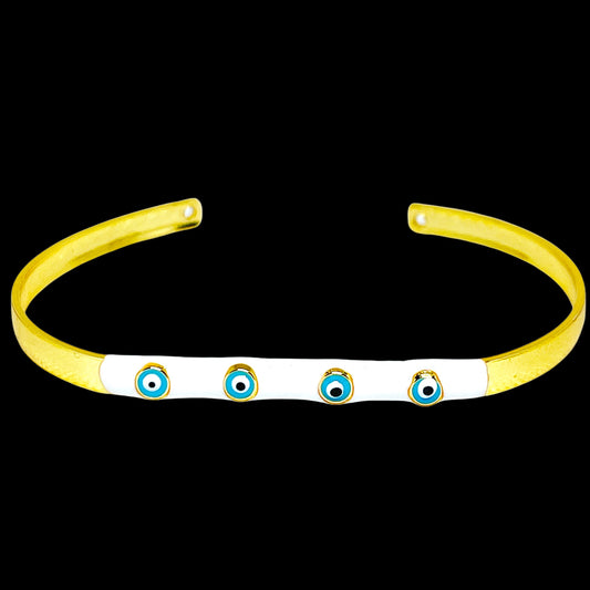 evil eye enamel Bracelet