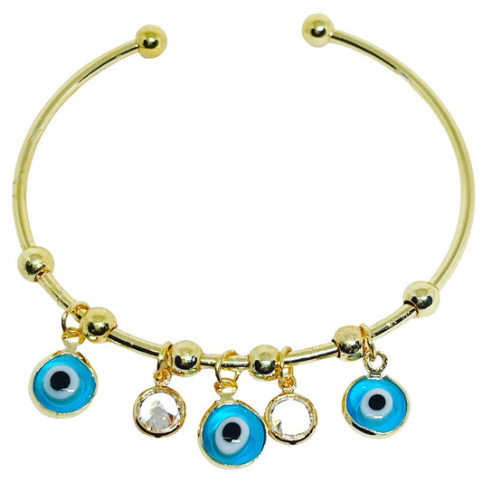 Evil Eye Charm Bracelet