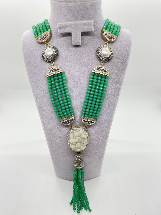 Turkish Multi Layer Beaded Necklace