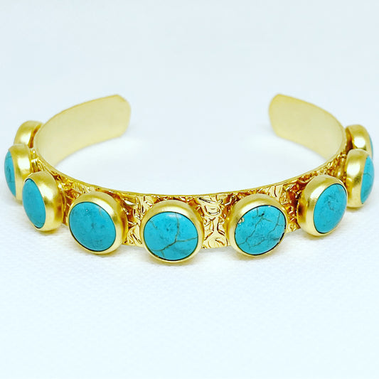 Turquoise Dot Bracelet