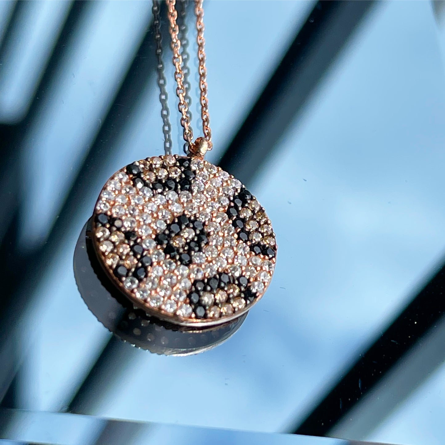 Cheetah Pendant Necklace